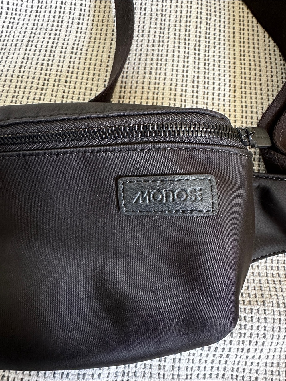 Monos Black Crossbody Sling Bag - Picture 2 of 7